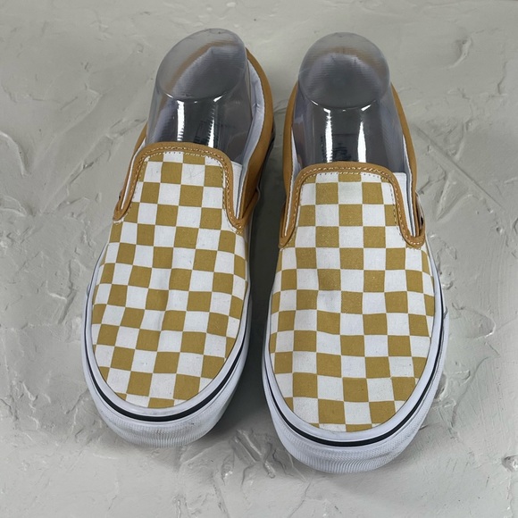 *Vans Unisex Checkerboard Classic Slip- On Canvas Shoes Sz 7 - Picture 12 of 16
